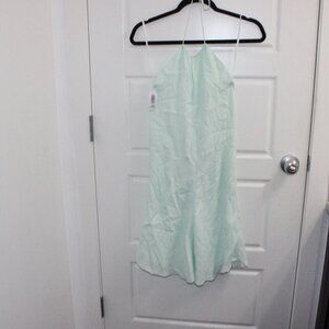 Aritzia Wilfred Free Ariane Mini Dress‎ Halter Pastel Green Size 2 New With Tags